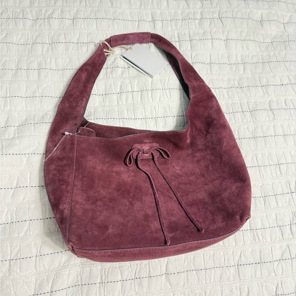 Lucky Brand Suede Leather Bag
